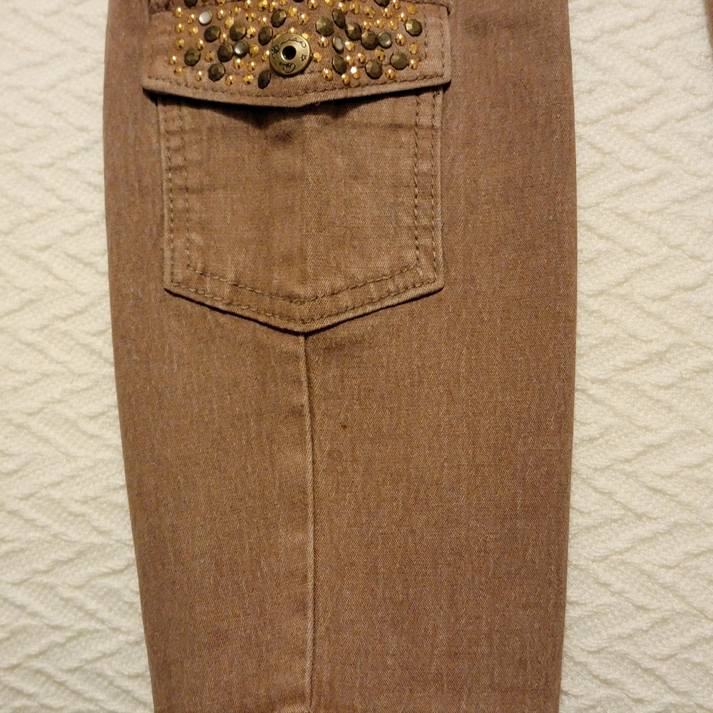 DG2 By Diane Gilman Brown Casual Pants Size MT NWT - Picture 6 of 6